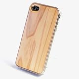 REAL WOODEN CASE COVER 「WoodGrain-木目-」-吉野杉- for iPhone4/iPhone4S