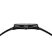 Pebble Time Round 20mm Smartwatch for Apple/Android Devices - Black/Black