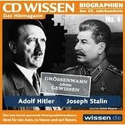 CD Wissen - Adolf Hitler und Joseph Stalin - Größenwahn ohne Gewissen (Teil 4), 1 CD