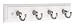Liberty Hardware RPSR4AZ-WSN-D 9-Inch 4 Hook Key Rail, White and Satin Nickel