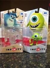 Disney Infinity Lot of 2 Monsters Inc Figures Mike and Sulley Sealed Toy Vide...