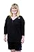 Fit-Labs True Plus Size High-Performance Sweetheart Mid Sleeve Sizes: 1X - 4X