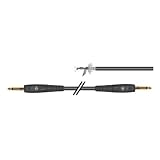 Planet Waves Gold-Plated 1/4 Straight Instrument Cable, 30 Foot