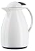 Emsa TANGO Isolierkanne 6601071 Quick Tip, 1,0 L weiß/schwarz