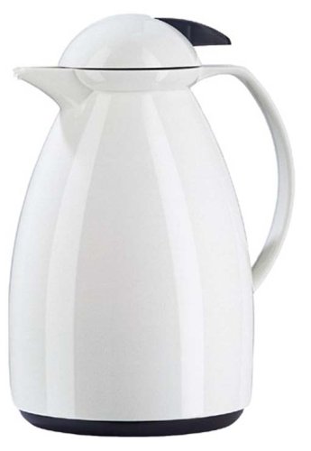 Emsa TANGO Isolierkanne 6601071 Quick Tip, 1,0 L wei&szlig;/schwarz Preisvergleich