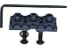 FLOYD LOCK NUT 1 11/16 BLACK