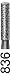 Brasseler FEC-014 1.4mm x 6.0mm Medium Diamond Grit Flat End Cylinder Bur with 3/32 Stainless Steel Shaft