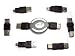 Electronics : MY-Link USB Connector Travel Kit A-B Mini 1394 4 6 Pin Cable