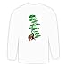 Long Sleeve T-shirt with tree, tiger, bengal