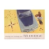 1955 DODGE Sales Brochure Literature Book Piece by Dodge