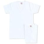 (ヘインズ)Hanes ビズ魂 2P 深VネックTシャツ