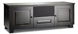 Salamander Chameleon Hampton 236 Triple-Width A/V Cabinet (Distressed Black)