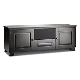 Salamander Chameleon Hampton 236 Triple-Width A/V Cabinet (Distressed Black)