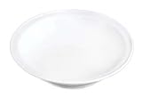 Apilco White Porcelain Sevres Collection Round Serving Bowl, 8 Inch Diameter
