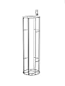 Rubbermaid 5E16 FastTrack 42-Inch Vertical Ball Rack