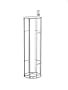 Rubbermaid 5E16 FastTrack 42-Inch Vertical Ball Rack