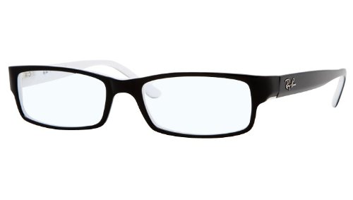 Ray Ban Black White Edge (rx5114-2097)-50 50