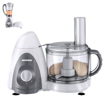 Severin KM 3885 Küchenmaschine weiß-grau