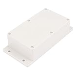 uxcell ジャンクションボックス　接続箱　防水密閉型　ケーブルコネクタ　表面実装　プラスチック　グレー