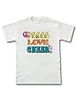 Cheer Peace Love Short Sleeve Tee