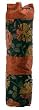Rust Flower Yoga Mat Bag