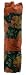 Rust Flower Yoga Mat Bag