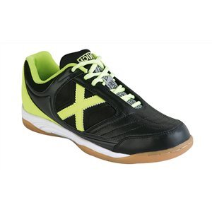 MUNICH - BRASIL - Taille 44 - 863 - Chaussures Football Salle Homme Noires et Jaunes 