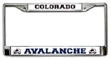 Rico License Plate Frame - Colorado Avalanche