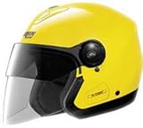 NOLAN N42 CAB YELLOW N-COM MOTORCYCLE Open-Face-Helmet