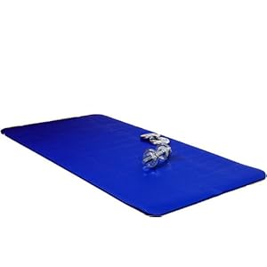 Yogamatte, Gymnastikmatte 190 x 102 x 1,8 cm blau Yogamatte, Gymnastikmatte 190 x 102 x 1,8 cm blau