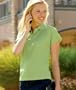 adidas Ladies' ClimaCool Mesh Polo, Large, Tango