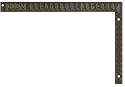 Johnson Level & Tool CS7 16-Inch x 24-Inch Black Aluminum Filled Rafter Square