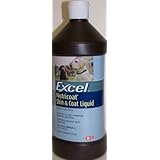 8 in 1 Excel Nutricoat Skin and Coat Liquid for Dogs, 32 Ounce Bottle
