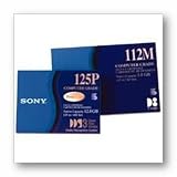 Sony QG112M//A2 1PK 8MM 112M 2.5/5 5/10GB MP TAPE CARTRIDGE