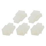 uxcell ATXコネクタ オスソケットPC電源 5個 自動車用 4ピンオスコネクタ 3mmピッチ