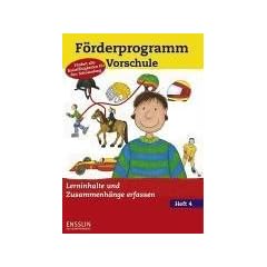 F�rderprogramm Vorschule 04. Lerninhalte und Zusammenh�nge erfassen. F�rdert alle Basisf�higkeiten f�r den Schulanfang