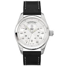 Swiss Army Men's Ambassador Mechanical Self-winding Leather Watch #24149