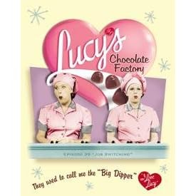 I Love Lucy Chocolate Factory Metal Sign **