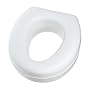 Duro-Med Deluxe Plastic 5 Toilet Seat Riser, White
