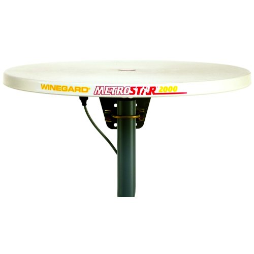 New-WINEGARD MS-2000 METROSTAR 360HD TV ANTENNA (WITH CABLE) - WGDMS2000