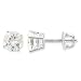 1 1/2 CT TW Moissanite Stud Earrings