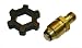 Mr. Heater Propane Fitting 9/16 Inch Left Hand Male Thread X Soft Nose POL with Handw...