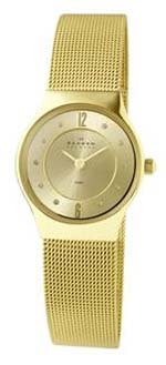 Skagen Denmark Womens Watch Light Gold Mesh Band & Dial #233XSGGG2