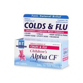 Boericke & Tafel Children's Alpha Cf Cold & Flu Relief, Tablets 100Ea