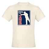 Professional Beer Pong Associ Organic Cotton Tee Beer Organic Men's Fitted T-Shirt by CafePress