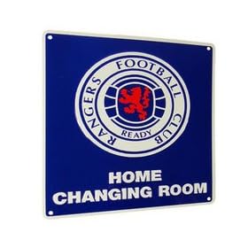 Rangers F.C. Home Changing Room Sign