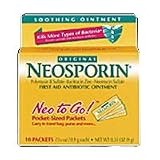 Neosporin Neo To Go Antibiotic Ointment Pocket Sized Packets - 10 Packets