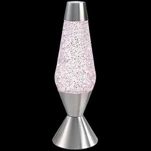 Lava Lite 16 Glitter Lamp - Clear Liquid Silver Glitter by Lava Lite