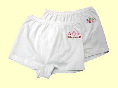 【日本製】アトピコ一分丈ショーツ2枚組100～130