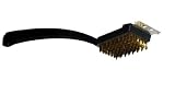 Curved Handle Grill Brush. 10.5 Inch